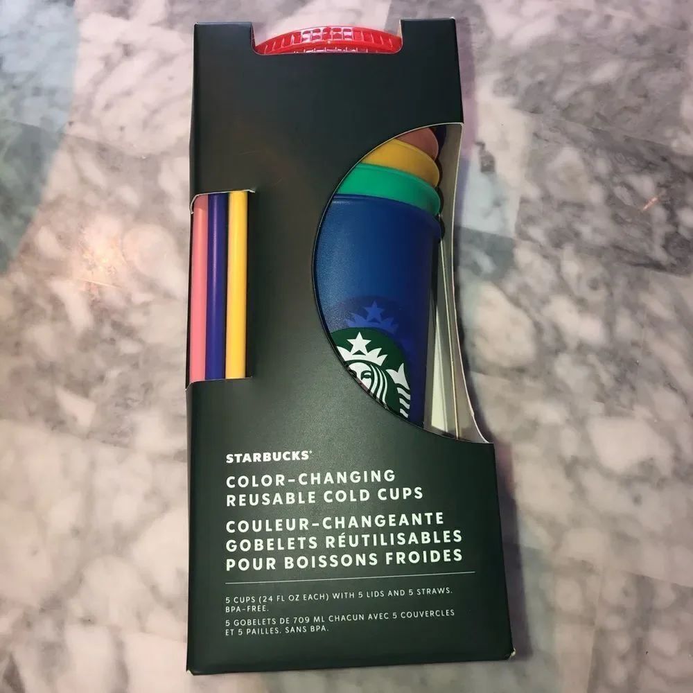 Starbucks Color Changing Cups Pack - Picture 2 of 2